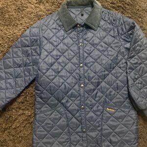 Authentic Barbour jacket navy excellent condition